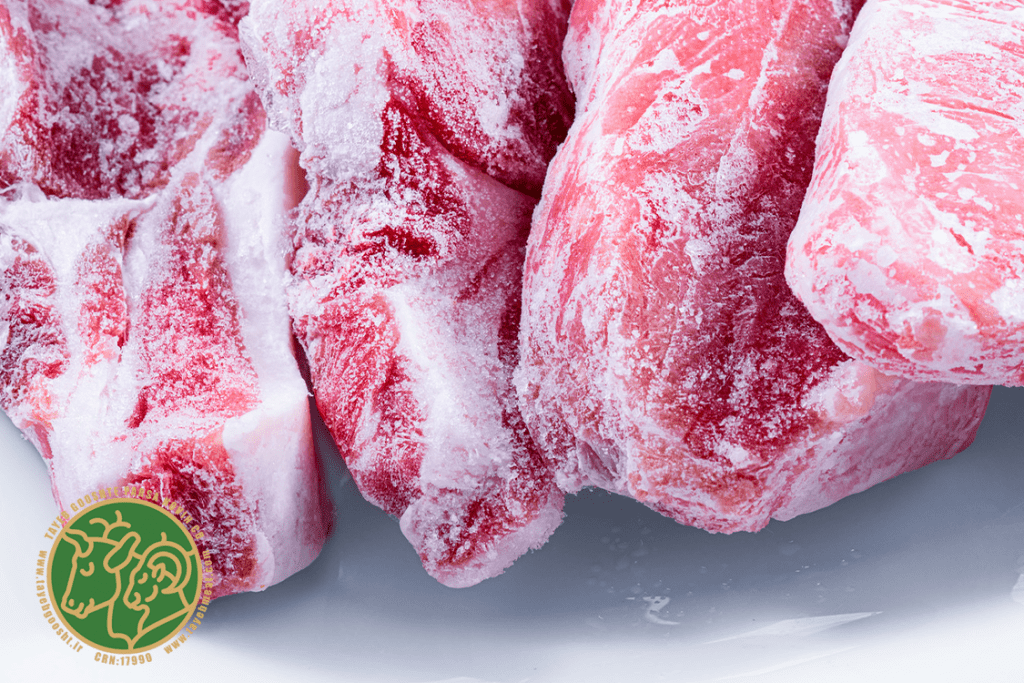 گوشت منجمد یا یخی